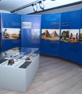 Pogled na del razstave Sudanska misija 1848 – 1858